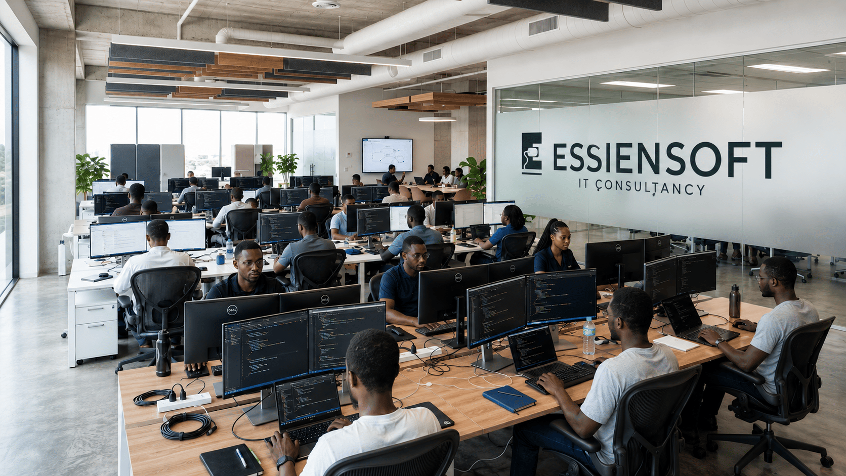 Essiensoft IT Consultancy team — Software Engineering, Built in Africa